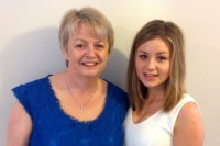 Helen McMenamin-Smith and her daughter Alyxandra c